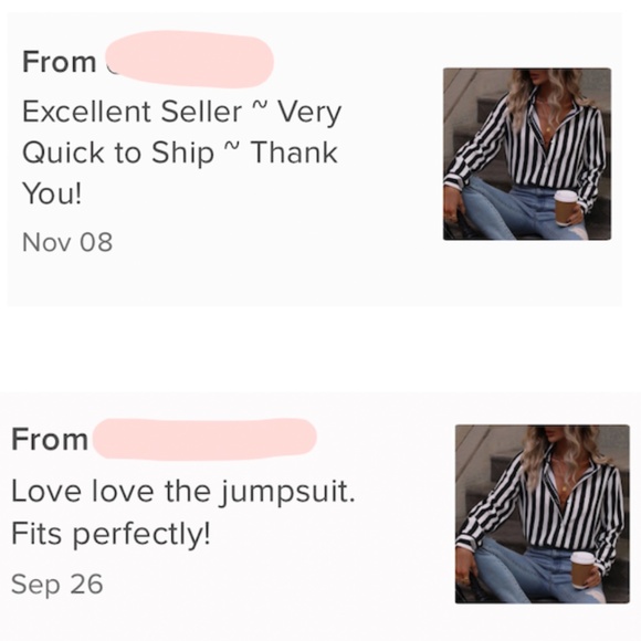 Vertical Stripes Black and White Collar Shirt Button Down - Picture 7 of 16